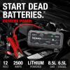 imageNOCO Boost X GBX75 2500A UltraSafe Jump Starter  12V Lithium Battery Booster Pack Portable Jump Box Power Bank ampamp Jumper Cables  for 85L Gas and 65L Diesel Engines