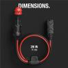 imageNOCO GC003 XConnect 12V DualSize Male Plug Accessory Genius Smart Battery ChargersOne Size