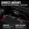 imageNOCO GENIUS2D 2A 12V Smart Onboard Battery Charger  DirectMount Automatic Maintainer Trickle Charger ampamp Desulfator with Overcharge Protection ampamp Temperature Compensation  For LeadAcid Batteries2A