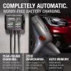 imageNOCO GENIUS2X2 4A 2Bank Smart Battery Charger 2ABank  6V12V Automatic Maintainer Trickle Charger ampamp Desulfator with Overcharge Protection ampamp Temperature Compensation  For LeadAcid ampamp Lithium4A 2A per Bank
