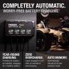 imageNOCO GENIUS2X4 8A 4Bank Smart Battery Charger 2ABank  6V12V Automatic Maintainer Trickle Charger ampamp Desulfator with Overcharge Protection ampamp Temperature Compensation  For LeadAcid ampamp Lithium8A 2A per Bank