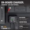 imageNOCO Genius GENPRO10X1 1Bank 10A Onboard Battery Charger  10A Per Bank 12V Waterproof Marine Charger with Overcharge Protection ampamp Temperature Compensation  for LeadAcid ampamp Lithium Batteries10A 10A per Bank