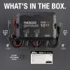 imageNOCO Genius GENPRO10X2 2Bank 20A Onboard Battery Charger  10A Per Bank 12V Waterproof Marine Charger with Overcharge Protection ampamp Temperature Compensation  for LeadAcid ampamp Lithium Batteries20A 10A per Bank