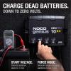 imageNOCO Genius GENPRO10X4 4Bank 40A Onboard Battery Charger  10A Per Bank 12V Waterproof Marine Charger with Overcharge Protection ampamp Temperature Compensation  for LeadAcid ampamp Lithium Batteries