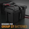imageNOCO SnapTop BG27 Battery Box Group 27 12V Battery Box for Marine Automotive RV Boat Camper and Travel Trailer BatteriesGroup 27