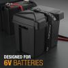 imageNOCO SnapTop BG6V Battery Box Single 6V Battery Box for Marine Automotive RV Boat Camper and Travel Trailer Batteries