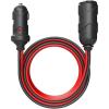 imageNOCO GC019 15A 14AWG 12V Adapter HeavyDuty Cigarette Lighter Plug and Male to Female Socket With 12Foot Extension Cord12V 12Foot Extension