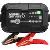 imageNOCO GENIUS5 5A 6V12V Smart Battery Charger  Automatic Maintainer Trickle Charger ampamp Desulfator with Overcharge Protection ampamp Temperature Compensation  For LeadAcid ampamp Lithium Batteries5A