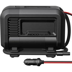 imageNOCO AIR15 UltraFast 15A Tire Inflator  12V Portable Air Compressor Pump 80 PSI Max  44 SLPM Airflow Inflates 040 PSI in 29 Minutes  Digital Gauge  AutoShutoff80 PSI