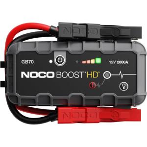 imageNOCO Boost GB70 2000A UltraSafe Jump Starter  12V Lithium Battery Booster Pack Portable Jump Box Power Bank ampamp Jumper Cables  for 80L Gas and 60L Diesel Engines
