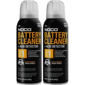 imageNOCO E404 1225 Oz Battery Terminal Cleaner Spray and Corrosion Cleaner with Acid Detector1225 Ounce Pack of 2