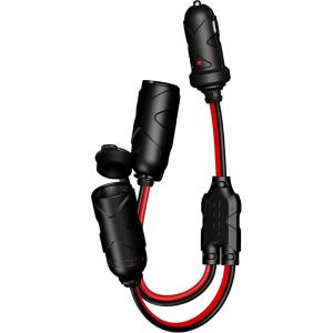 imageNOCO GC020 12 Volt Plug 2Way Splitter Red and Black12V 2Way Splitter