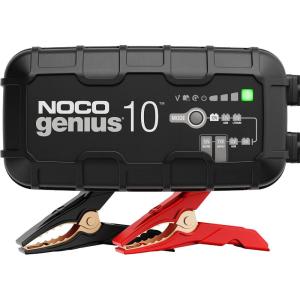 imageNOCO GENIUS10 10A 6V12V Smart Battery Charger  Automatic Maintainer Trickle Charger ampamp Desulfator with Overcharge Protection ampamp Temperature Compensation  For LeadAcid ampamp Lithium Batteries10A