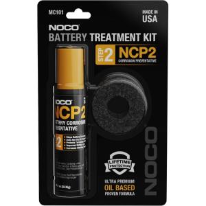imageNOCO NCP2 MC101 Battery Terminal Cleaning Kit With Battery Corrosion Preventative Spray And AntiCorrosion Washers